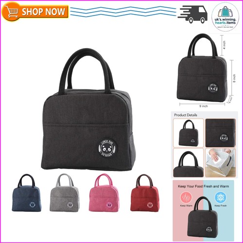 Insulated lunch tote bag - lunch,