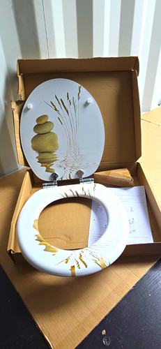 Oval toilet seat - oval, set