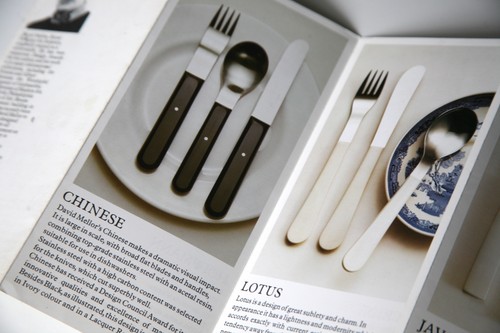 Vintage david mellor - david, cutlery