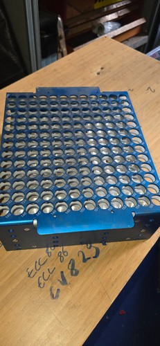 Aluminium test tube rack 144 - test,