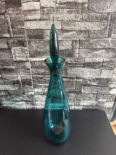 Vintage empoli style teal art - vintage,