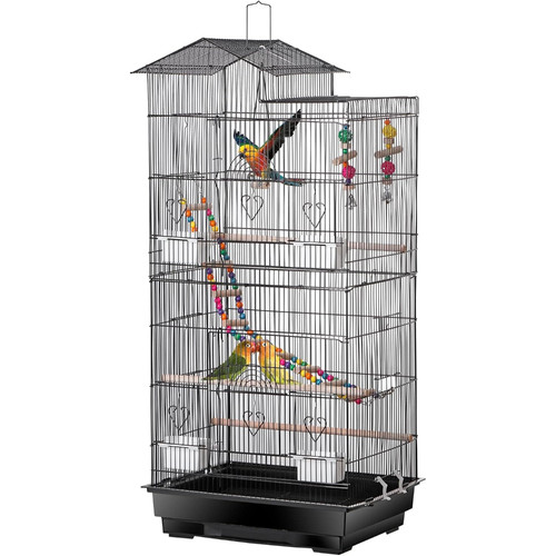 Large metal bird cage - metal, aviary