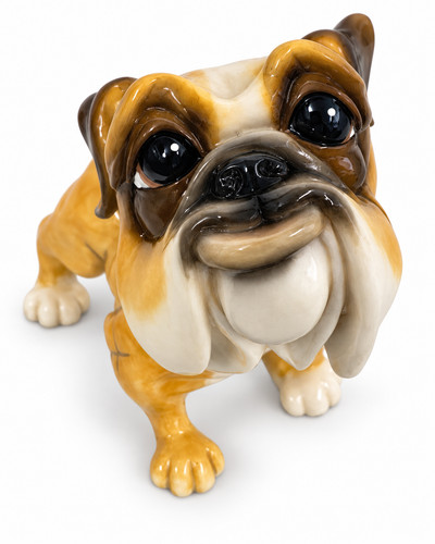 British bulldog dog - bulldog, ornament