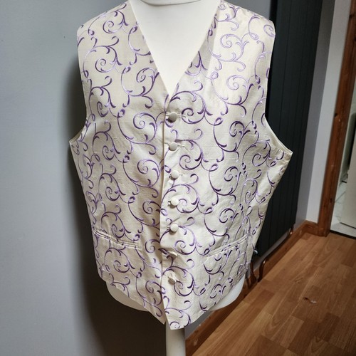 Mens fancy waistcoat - fancy, waistcoat,silk