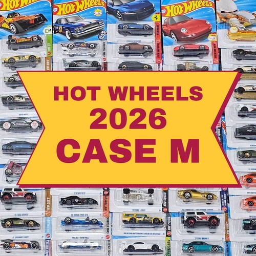 Hot wheels 2026 case - hot,