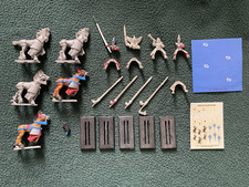 Warhammer High Elves Silver Helms Inc. Champion, Hornblower & Transfers OOP