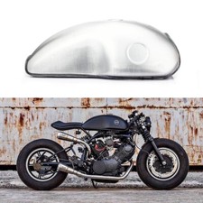 10L 2.6 Gallon Cafe Racer Universal Custom Vintage Gas Fuel Tank Gas Cap w/ Key