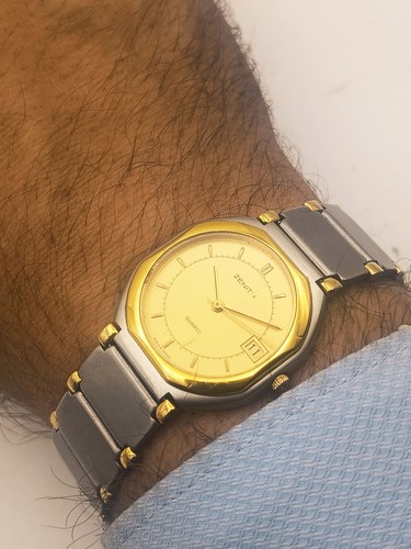 Zenith vintage quartz two tone - zenith,