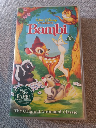 Walt disney classic bambi vhs - disney,