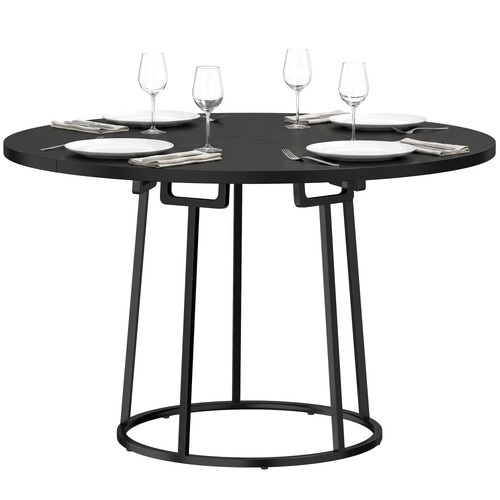 Homcom round dining table for - homcom,
