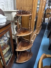 Antique victorian four shelf - four,