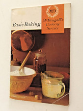 Basic Baking McDougall's cookery service. 1960's