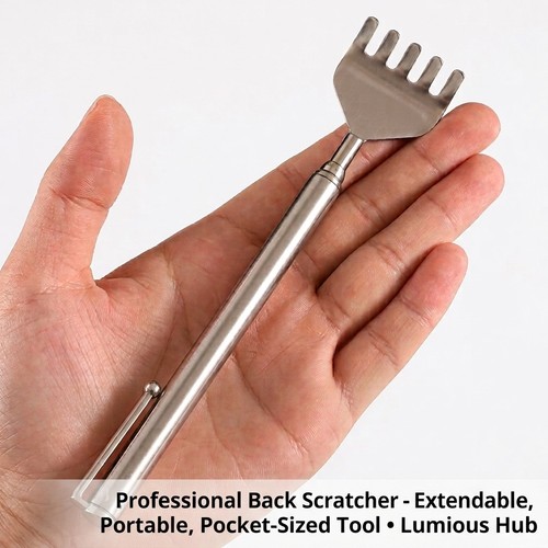 Extendable back scratcher - extendable,