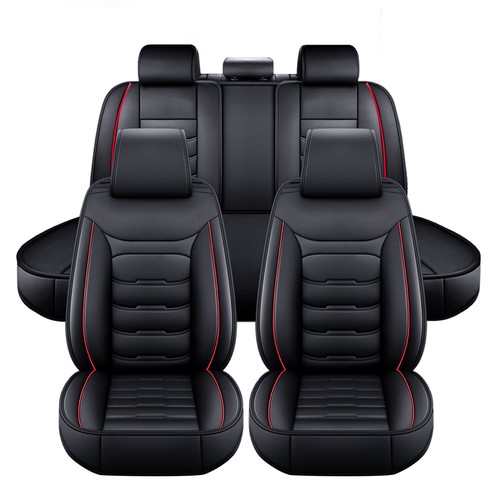 Leather car seat covers full - leather,
