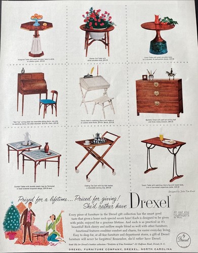 1958 drexel furniture vintage - drexel,