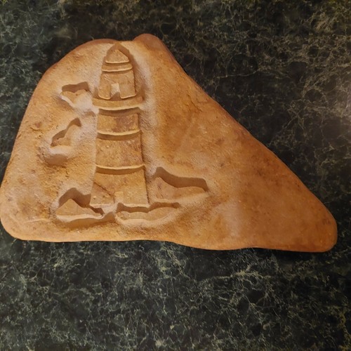 Lighthouse carved sandstone - lighthouse,