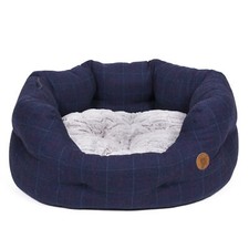 Pet Dog Bed Midnight Tweed