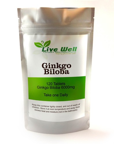 Ginkgo biloba 6000mg 120 - biloba,