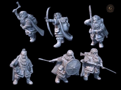 Dwarf ranger company 28mm - ranger,