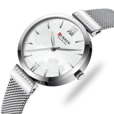 Female Quartz Stainless Steel Sport Watches Curren Classic Dress Analog Watch