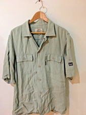 Vintage Giorgio Armani short sleeved shirt - size XL - Stone colour