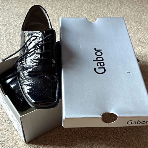 Gabor ready black patent - ready,