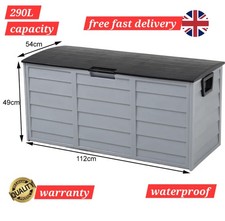 Large Garden Storage Box 290L