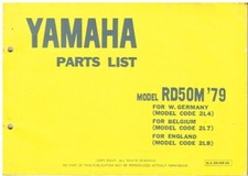 Yamaha rd50m type 2l4 2l7 - yamaha, (type