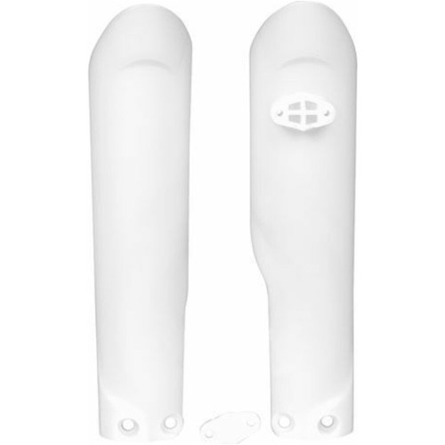 Racetech fork protectors white - racetech,