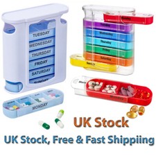 Weekly 7 Days Pill Box 28