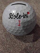Novelty Metal Tin Golf Ball Design Moneybox