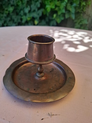 Vintage brass matchstick - vintage,