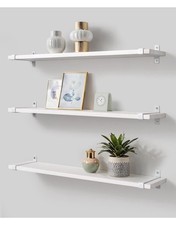 White Wall Mounted Shelves