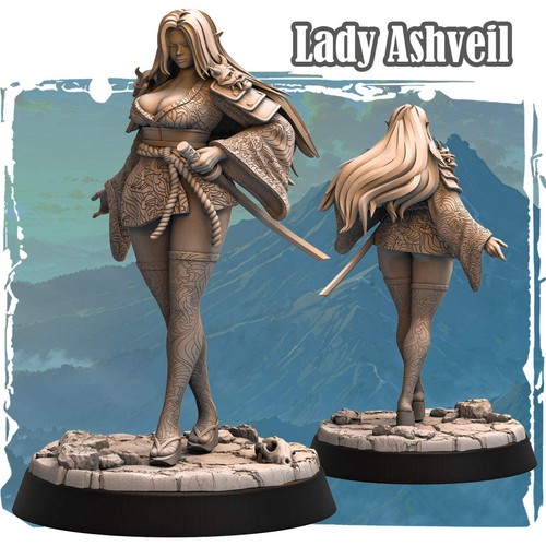 Lady ashveil samurai - lady,