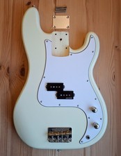 Vintage V4 Reissued bass guitar body, Wilkinson pickup and bridge