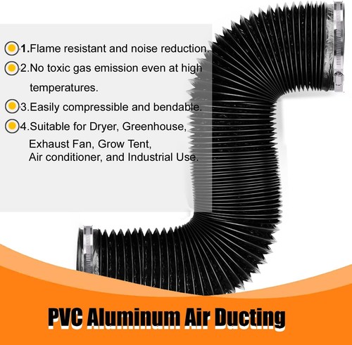 6 flexible duct - 4",5",6",