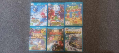 Nintendo wii games bundle - wii, u