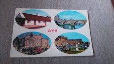 1981 ayr vintage - ayr, postcard