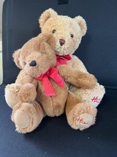Two x Hamleys Teddy Bears Soft