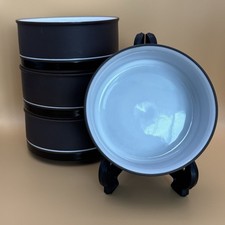 Set Of Four 4 Hornsea Pottery Contrast 4.5” Dish/Bowl Oven To Tableware England