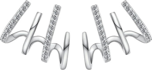 Claw earrings cuff stud 14k - earrings,