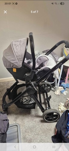 Red kite push pram - push,