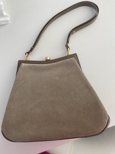 Vintage 1970s Waldybag Suede Handbag. Brand new never used. Immaculate