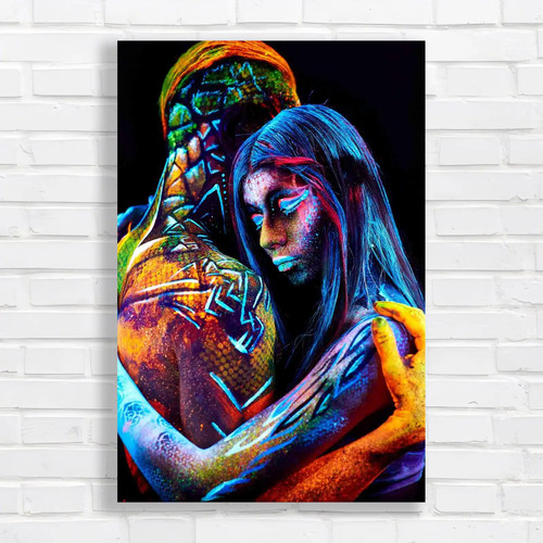 Unique couples portrait - unique,