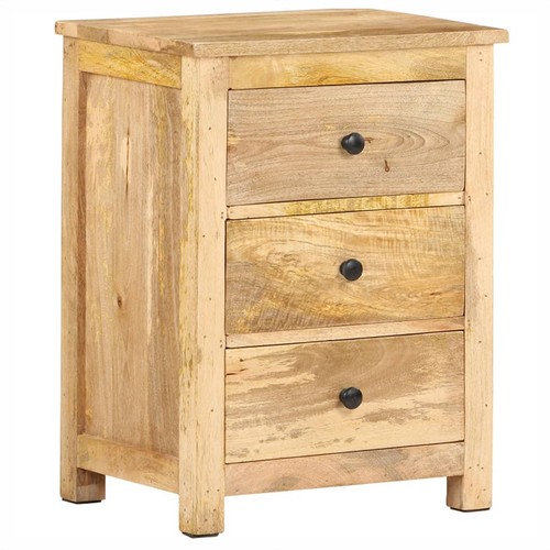 Solid mango wood bedside - mango,