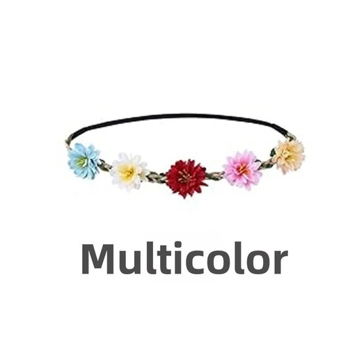 Flower headband head - headband,