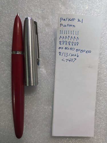 Vintage red parker - 21, super