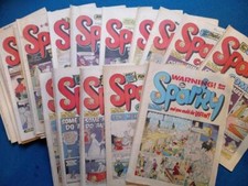 SPARKY  Comics : 1967 - 1977    - Choose which issues you need