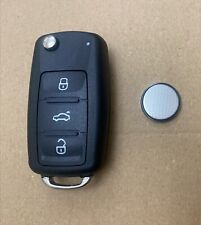 3 Button Flip Remote Key Fob Case for Seat Altea Ibiza Leon Mii Skoda Rapid Yeti