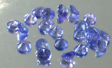 Genuine 3.5mm Round Tanzanite Gemstone Pretty Violet Blue Natural Loose Stone